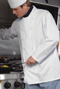 Unisex Chefs Jacket Long Sleeve